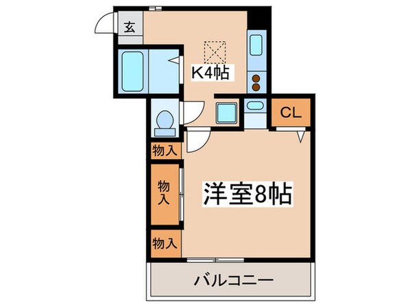 ハウスMの物件間取画像